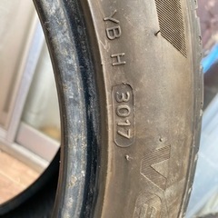 タイヤ2本　255/40r17 の画像