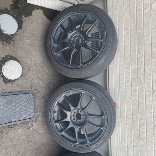 【処分価格】WORK cr-cai 18インチ　pcd100