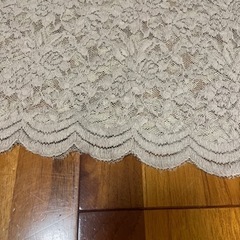 花柄シアーノースリーブ　Ｍの画像