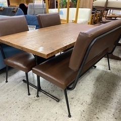 【愛品館 江戸川店】FLYMEe（フライミー）LDベンチダイニング4点セット ID:152-008751-007