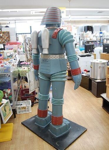 レトロ 東映 ジャイアントロボ 幅92×奥61×高182cm 特大ディスプレイ フィギュア 光プロダクション 札幌市 清田区 平岡 レトロ 東映 ジャイアントロボ 幅92×奥61×高182cm 特大ディスプレイ