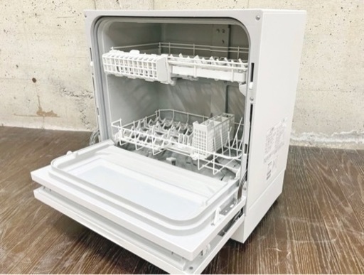 Panasonic パナソニック 食器洗い乾燥機 食洗器 前開き式 卓上 5人分 50L 