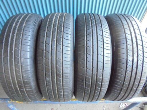 グッドイヤー　EfficientGrip Eco Hybrid EG01　185/65R14　4本　9.5分溝2本と9分溝2本　程度良好！