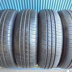 グッドイヤー　EfficientGrip Eco Hybrid EG01　175/65R14　4本　9.5分溝2本と9分溝2本　程度良好！