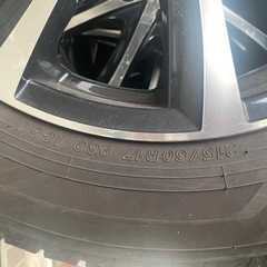 スタッドレスタイヤ　アルミホイール付き　215/60R17の画像