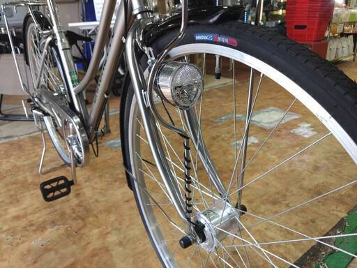 27インチシティーサイクル　サイモト　LARGHETTO