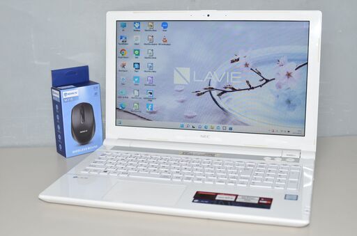 中古良品ノートパソコン Windows11+office 爆速SSD512GB NEC NS600/J core i7-8550U/メモリ8GB/15.6インチ/無線内蔵/Webカメラ/DVDマルチ