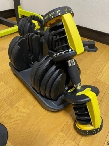 受け渡し者決定済】MRG 可変式ダンベル 24kg 2セット（アジャスタブル