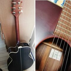 TAKAMINE NPT-012 BS タカミネ アコギ エレアコ フォーク アコースティック ギター 　長渕剛　大阪府の画像