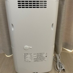 ［2023年製］SHARP CM-R100-W 冷風・衣類乾燥除湿機　コンプレッサー方式の画像