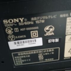 古いテレビ