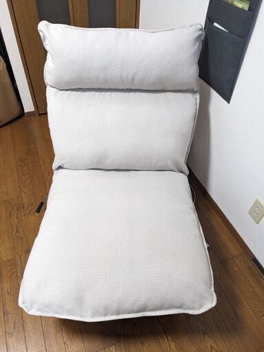 無印ハイバックリクライニングソファ　家具　ソファ　座椅子