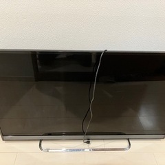 液晶パネルが壊れている、ジャンクテレビ50インチ