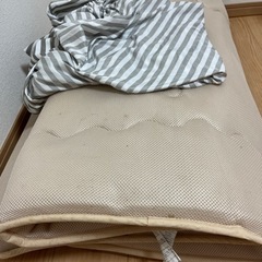 シングル マットレス布団の画像