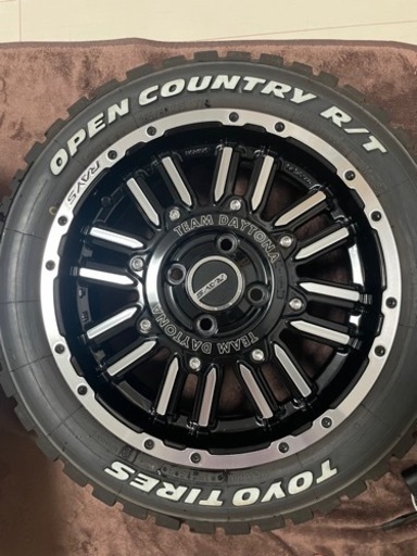 RAYS DAYTONA 165/60R15 オープンカントリー　セット