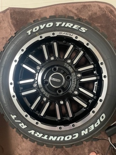 RAYS DAYTONA 165/60R15 オープンカントリー　セット