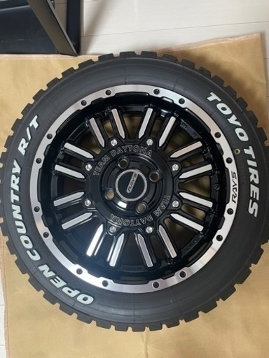 RAYS DAYTONA 165/60R15 オープンカントリー　セット