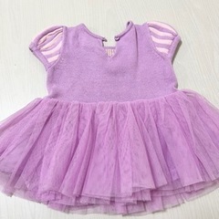 【美品】ラプンツェルワンピース70サイズの画像