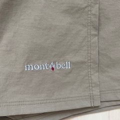 montbell ショートパンツ キュロットの画像