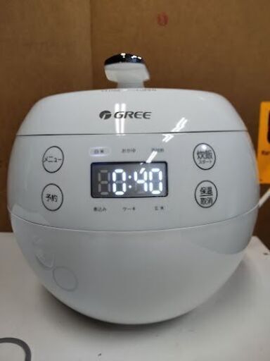 18年製 4合 近隣配送無料 引取割引有 多機能小型炊飯器 一人暮らし用炊飯器　マイコン式4合炊き ケーキ 煮込み料理 玄米 おかゆ