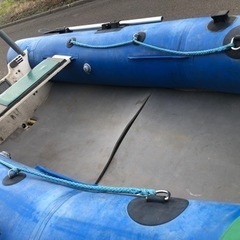 アキレス　FRP底ゴムボートの画像