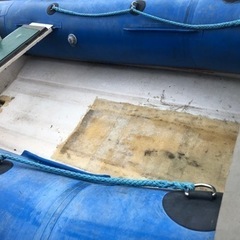 アキレス　FRP底ゴムボートの画像