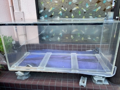 ★引き取り限定★アクリル大型水槽1700×700×600