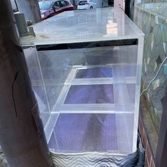 ☆引き取り限定☆アクリル大型水槽1700×700×600