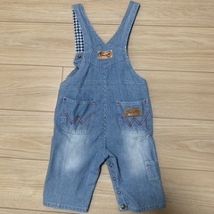 95cm オーバーオール　デニム調の画像