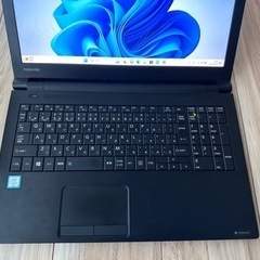 726-1☆東芝 dynabook B65 SSD256GB メモリ8GB 第6世代 Core i3