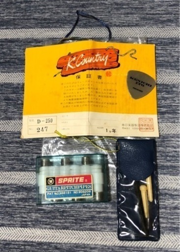 フォークギター　K.country D-250