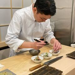 【西新宿江戸前鮨staff】 2023年4月OPEN♪スッタフ募集！洗練された和空間*未経験スタートOK◎の画像