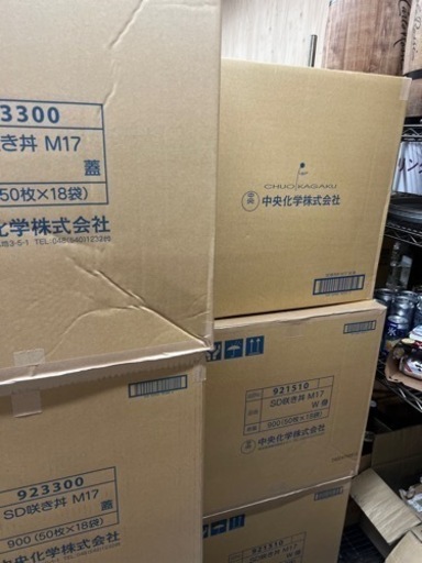 格安出品　テイクアウト用　丼
