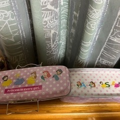 ディズニープリンセス缶ペンケースの画像
