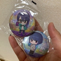 ゆるきゃん　ちあき&りんちゃん　カンバッチ　8月4日まで