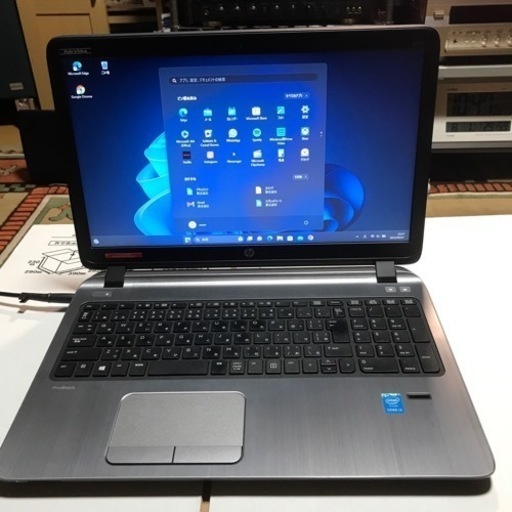 ノートパソコン HP pro book Windows11 pro corei3