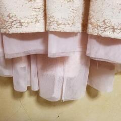 ピンクの、子供用ドレス(140)中古の画像