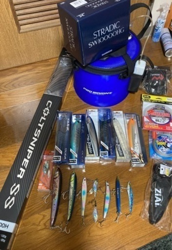 ショアジギングセット　コルトスナイパー、ストラディック