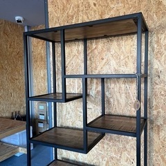 新品　棚 アイアン 5段 ラック ienowa イエノワ オルド ハイシェルフの画像