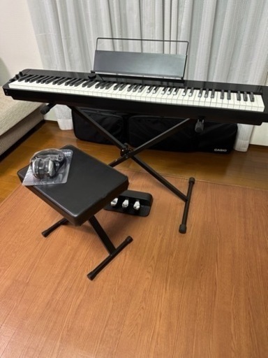 電子ピアノ CASIO PX-S3000 BK 数回使用【美品】カシオ　デジタルピアノ
