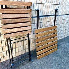 IKEA テルノー　テーブル&チェアセット　屋外用の画像