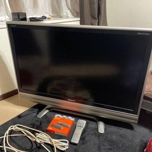 【お取引中】SHARP AQUOS 37型　亀山モデル＆Amazon fire stick TV