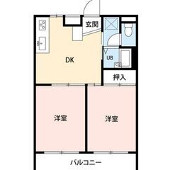 ⭐︎初期費用0円〜！2DK ！本千葉駅徒歩10分！敷金&礼金なし！フリーレント1ヵ月！ - 千葉市