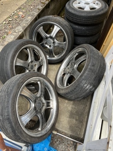 18インチ　7J  ➕48  114.3 ５穴　4本セット