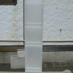 JM17498)5段収納ケース キャスター付 幅：約39.5cm...