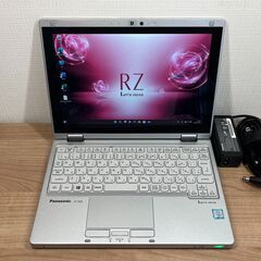 極美品＞　超軽量 Panasonic CF-RZ6８GB/SSD256 /i5 office Win11