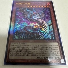 遊戯王 蛇目の炎龍 アルティメットレア レリーフ 美品