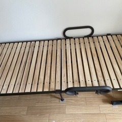 折りたたみベッド すのこベッド
