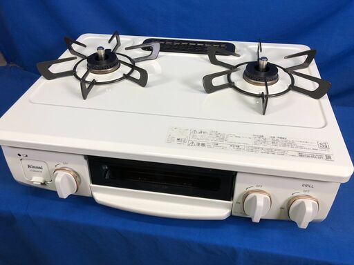 【動作保証あり】Rinnai リンナイ HOWARO 2020年 ET34NJH4 LPガス ガステーブル 横幅56cm【管理KRK825】