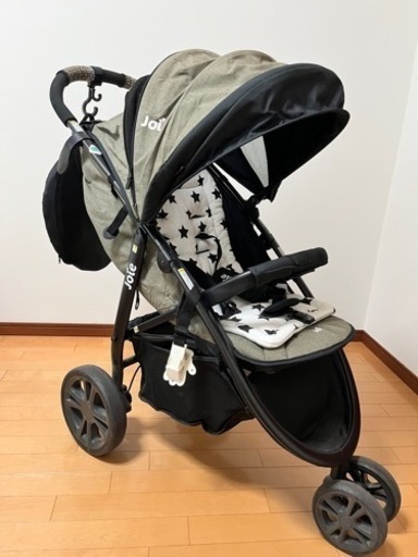 【お取引中】katoji 三輪ベビーカー　joie ライトトラックス